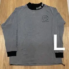 【SY32 SWEET YEARS】モックネックロングシャツLグレー