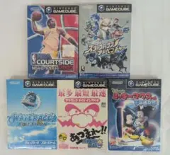 任天堂　ゲームキューブ　ソフト　5個セット　未開封