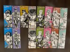 一番くじ ジョジョ アニバーサリーズ しおり 7種コンプ＋承太郎 15枚
