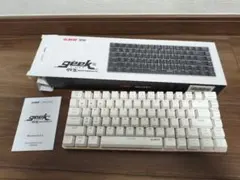 【美品】AJAZZ geek Bluetoothキーボード ホワイト