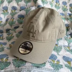 NEW ERA 9TWENTY LA Dodgers キャップ ベージュ