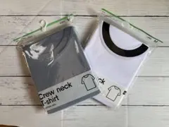 GUクルーネックTシャツ 2枚セット Mサイズ