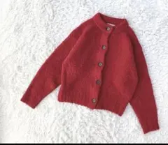 アルパカカーディガン