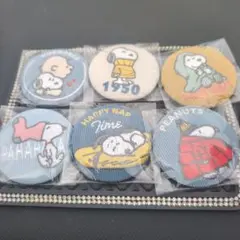 PEANUTS スヌーピー 缶バッジ 1個