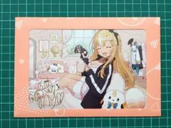 不知火フレア直筆サイン入りイラストポストカード 「誕生日記念2021