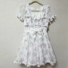 LIZLISA ジャンスカ 薔薇 姫服 - メルカリ