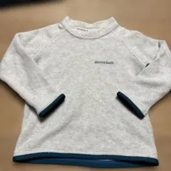 mont-bell フリースジャケット Kid's 100 グレー