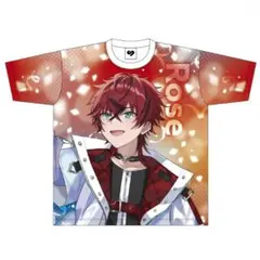 すとふぇす フルグラフィックTシャツ(めておら Meteorites ロゼ
