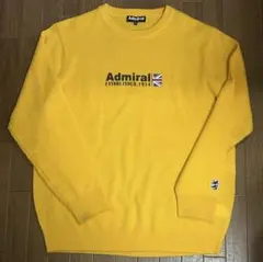 アドミラルゴルフ フロントロゴ クルーネックセーター ADMA264 XL