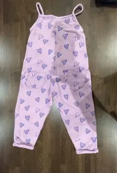 オーバーオール ピンク