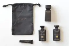 エミレーツ ファーストクラス ブルガリ香水 と ポーチ