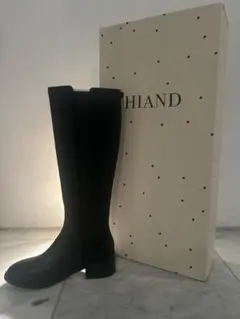 2026年最新】HIAND カラー：ブラック系 ロングブーツの人気アイテム