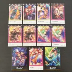 おべいみー　ルシファー　チェキ7枚　ボイスカード　ホロ缶バッジ おべいみー マモン ボイスカード チェキ7枚 アクリルカード ホロ