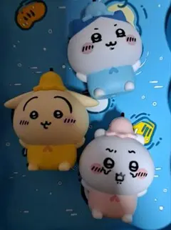 開封品 ちいかわソフビフィギュア 3点セット