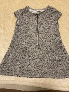ZARA ワンピース　ジャンパースカート　116 6 ツイード