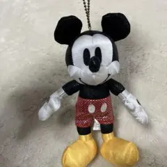 ミッキーマウス ぬいぐるみ キーチェーン付き
