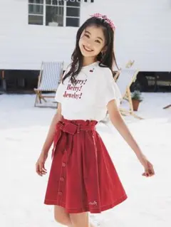 再値下げ！メゾピアノジュニア　Tシャツスカートセット