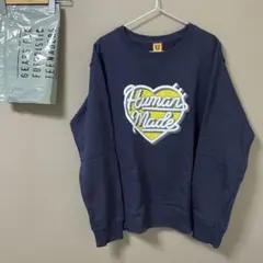 HUMAN MADE トレーナー　スウェット　ネイビー HUMAN MADE(ヒューマンメイド) スウェット・トレーナー(メンズ
