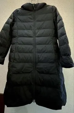 UNIQLO ウルトラライトダウンストレッチフーデットコート L size 黒