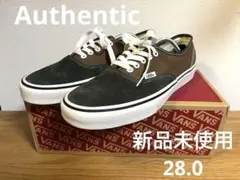 新品 VANS オーセンティック キャンバス/スエード 10(28.0cm)
