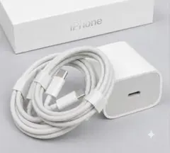 급속 충전기 USB-C 20W + 타입 C 급속 충전 케이블 2세트