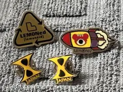 hide LEMONed X JAPAN ピンバッジ レモネード サイコベアのサムネイル