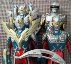 中古品】S.H.フィギュアーツ ウルトラマンジード＆ゼロ 強化形態2点で