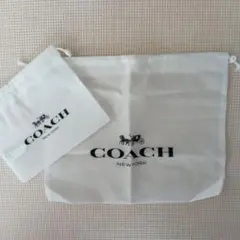 ☆COACH☆ショップ袋　不織布　保管袋　大小セット