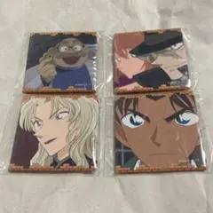 コナンランド メモリアル缶バッジ4点