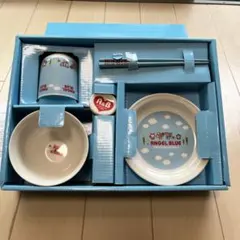 ANGEL BLUE 食器セット プレート 茶碗 コップ 箸のサムネイル