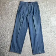 【希少】POLO ラルフローレン ツータック スラックス チノパン 74 S相当