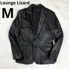 最終値下げ！定価10万以上！ラウンジリザード　本革シングルライダースジャケット LOUNGE LIZARD ライダースジャケット レザージャケット