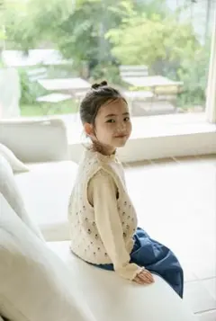 mon atelier ニットベスト