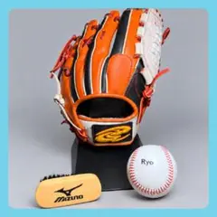 【美品】Donaiya ドナイヤ　軟式　内野用　オーダーグローブ（袋付き）
