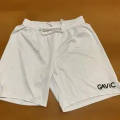 GAViC サッカー フットサル ハーフパンツ ホワイト　L