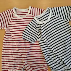 西松屋ロンパース　50-60サイズ　2枚セット