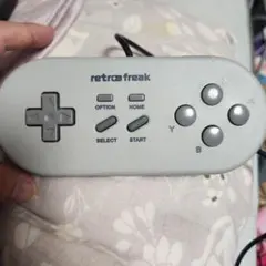 retro freak ゲームコントローラー グレー