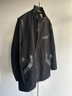 issey miyake naoki takizawa レザー切り替えジャケット