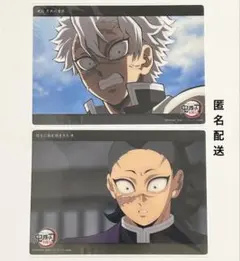 鬼滅の刃 柱稽古 WEBSHOPくじ ビッグクリアカード 不死川実弥 不死川玄弥