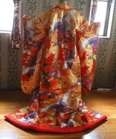 む14アンティーク色打掛☆和装婚礼用のブライダル衣装結婚式神社挙式 