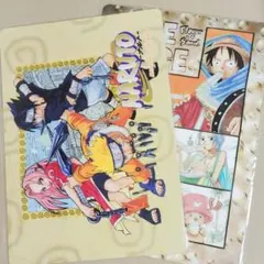 【未開封】ナルト ワンピース したじき ジャンプフェスタ2001