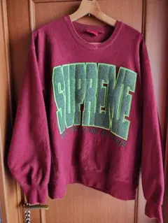 【完売品】supreme CITIES ARC LOGO CREWNECK Supreme Cities Arc Crewneck (FW21) - $158