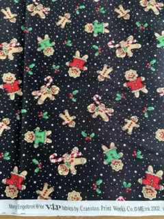 Mary Engelbreit クリスマス生地 ジンジャーブレッド