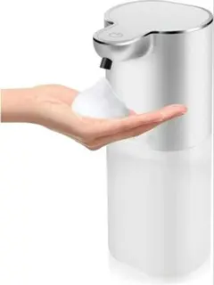 泡タイプソープディスペンサー　4段階調節　400L　シルバー　充電式　動作確認済