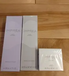 IMPREA インプレア 3点セット 化粧水 洗顔 クリームのサムネイル