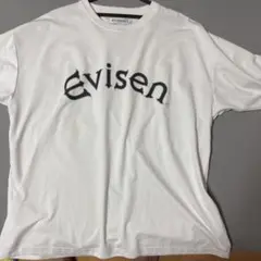 Evisen ロゴ入り ホワイト Tシャツ