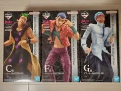 一番くじ ジョジョの奇妙な冒険 ペッシ ホルマジオ ギアッチョ 下位賞付き