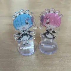 リゼロ レムラム アクリルスタンド2個セット