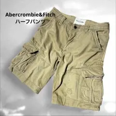 Abercrombie&Fitch ダメージ加工　カーゴ ミリタリー パンツのサムネイル