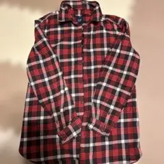 GAP 長袖シャツ Mサイズ 赤・黒・白チェック